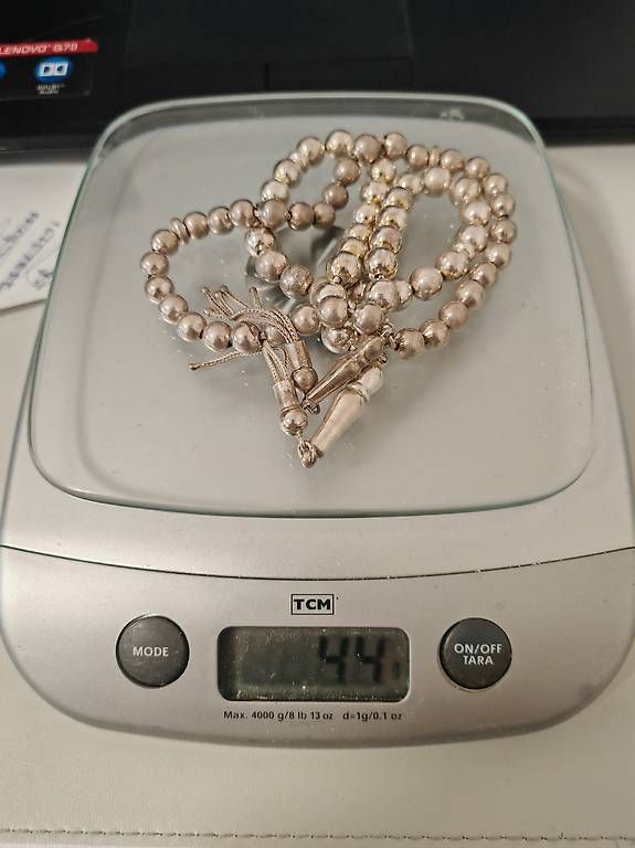 Sonstiger Schmuck: Tasbih/Rosenkranz aus 925 Silber – Gebraucht aus Nidau von kib_f5sl 1