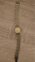 Tissot Damen Uhr Gold Vintage Edelstahl wasserdicht