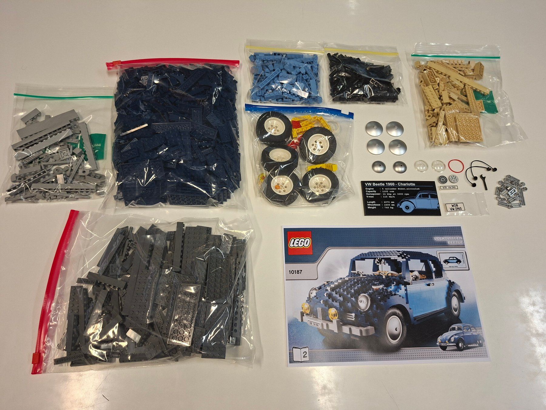 Lego Giocattoli: Lego 10187 Sculptures Volkswagen Beetle – Usato da Sils im Domleschg venduto da AMAG_AUDI_ZH 1