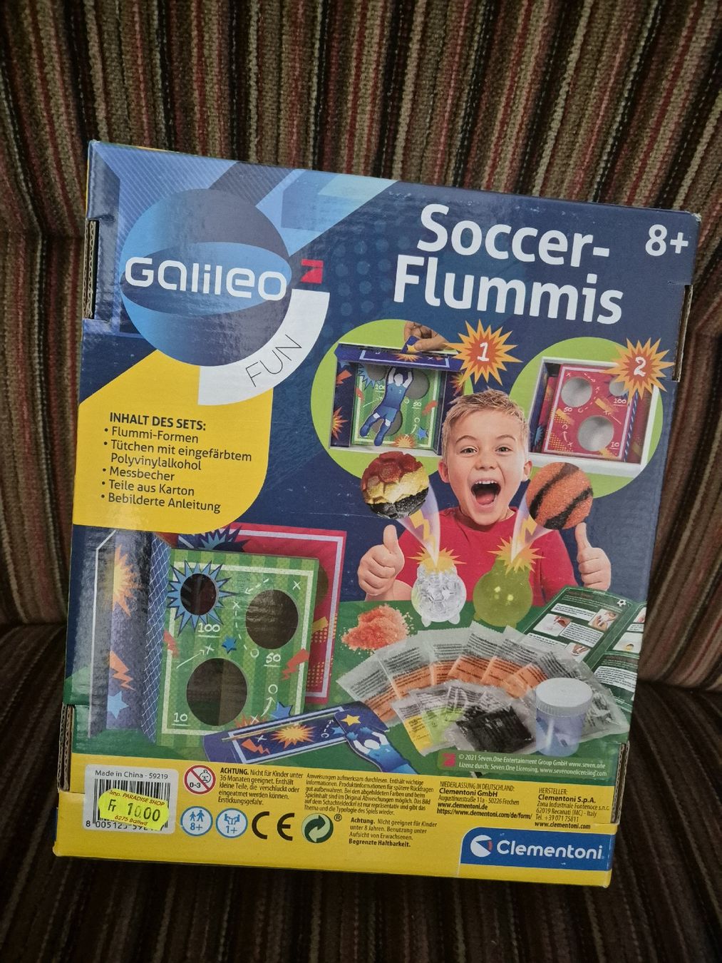 Kit di costruzioni: Soccer-Flummis – Nuovo e nell'imballaggio originale da Wettingen venduto da mus_gsb5
