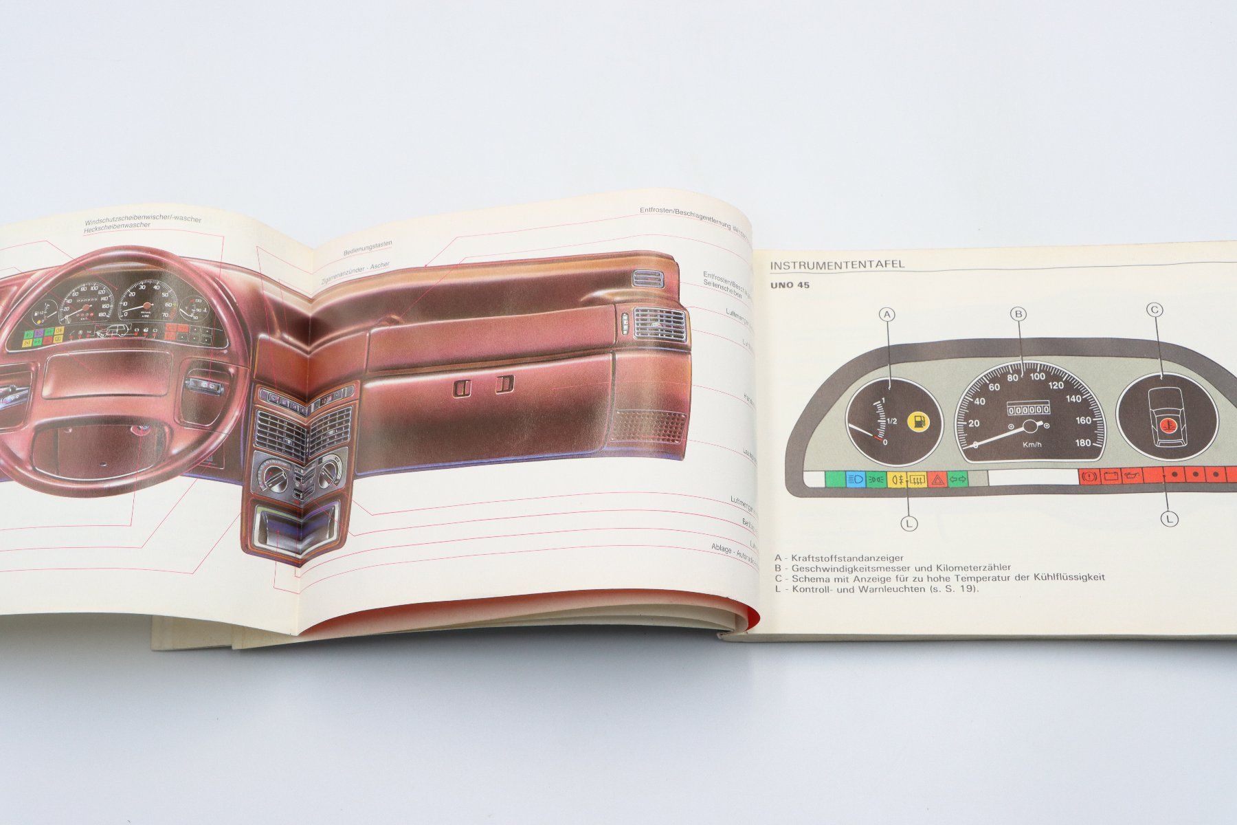 Fiat Documenti: Fiat Uno 1990 Betriebsanleitung – Usato da Bühl b.Aarberg venduto da Collectorpassions 3