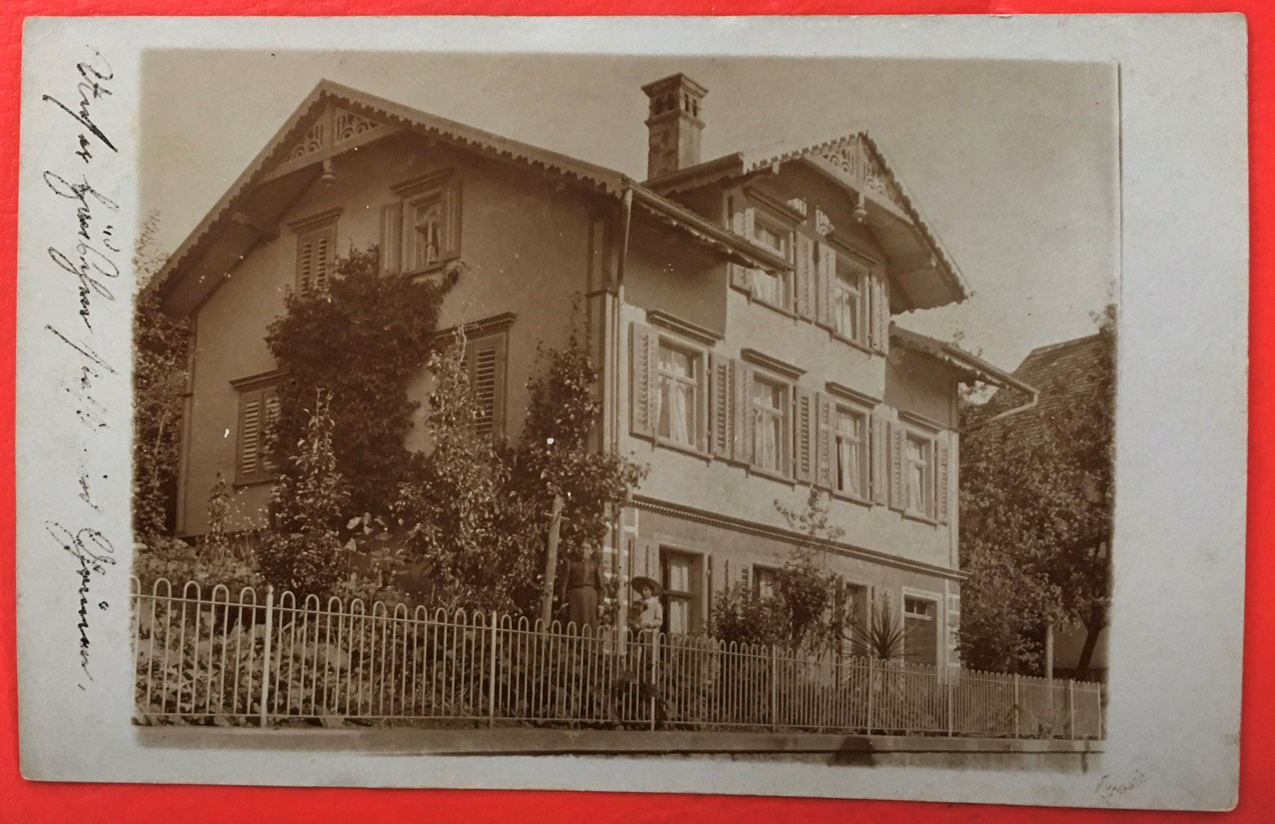 Ansichtskarten: Altstätten ? St.Gallen- Haus 1907 – Gebraucht aus Kreuzlingen von Rschweiz1