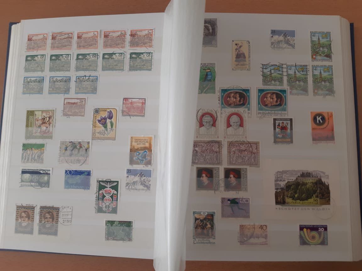 Alle Briefmarken: Album mit Inernat. Briefmarkensammlung – Gebraucht aus Dulliken von Airliner2 1