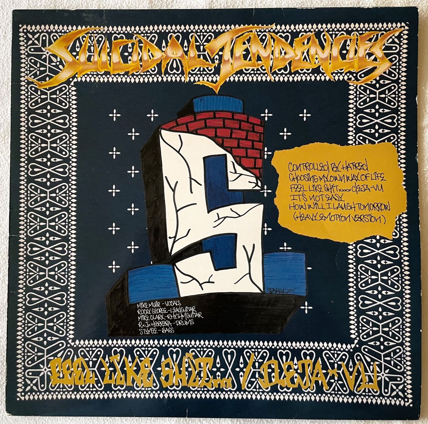 Schallplatten: Suicidal Tendencies – Controlled By Hatred - LP - 1989 – Gebraucht aus Uster von Zardodel