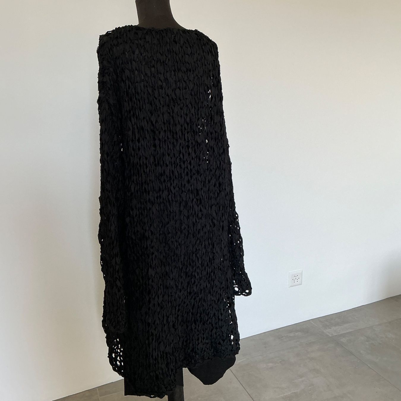 Rundholz Maglioni & Felpe: Rundholz Grobstrickpullover-Kleid aus leichter Baumwolle – Usato da Carona venduto da LaDark11 2