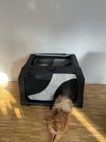 Gemütliche Haustierbox – perfekt für Reisen! Wie neu.
