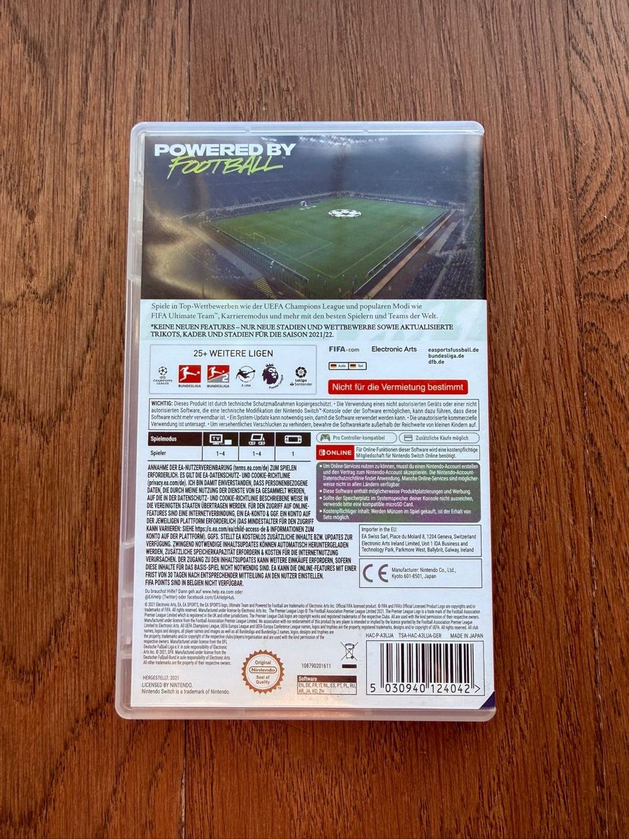 Nintendo Giochi: FIFA 22 / Fussball / Nintendo Switch – Usato da Läufelfingen venduto da Seraphim13 1