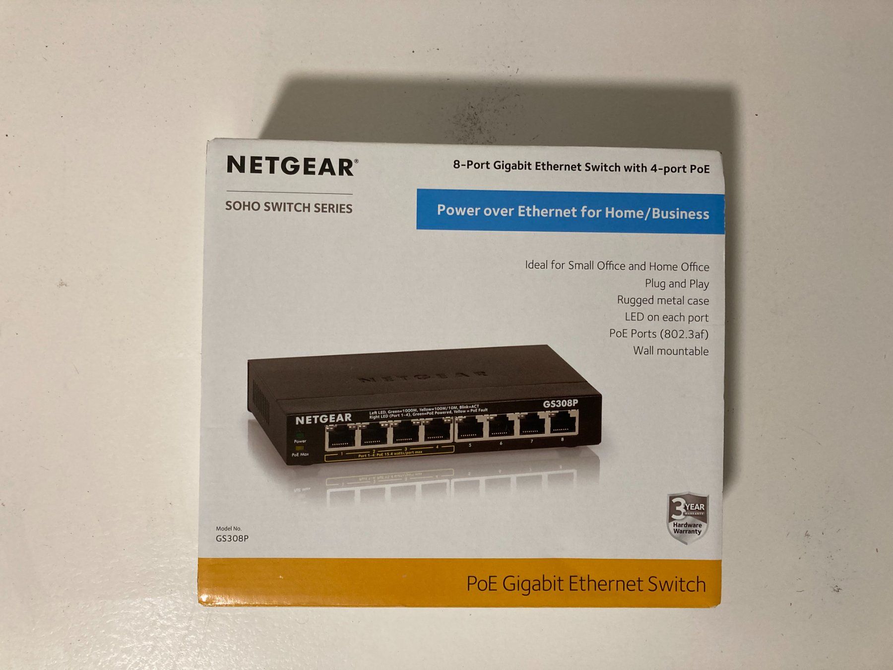 Netgear Hub & Switch: NETGEAR SWITCH GS308P – Usato da Hinterkappelen venduto da deev
