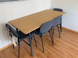 Esszimmertisch 160 x 80