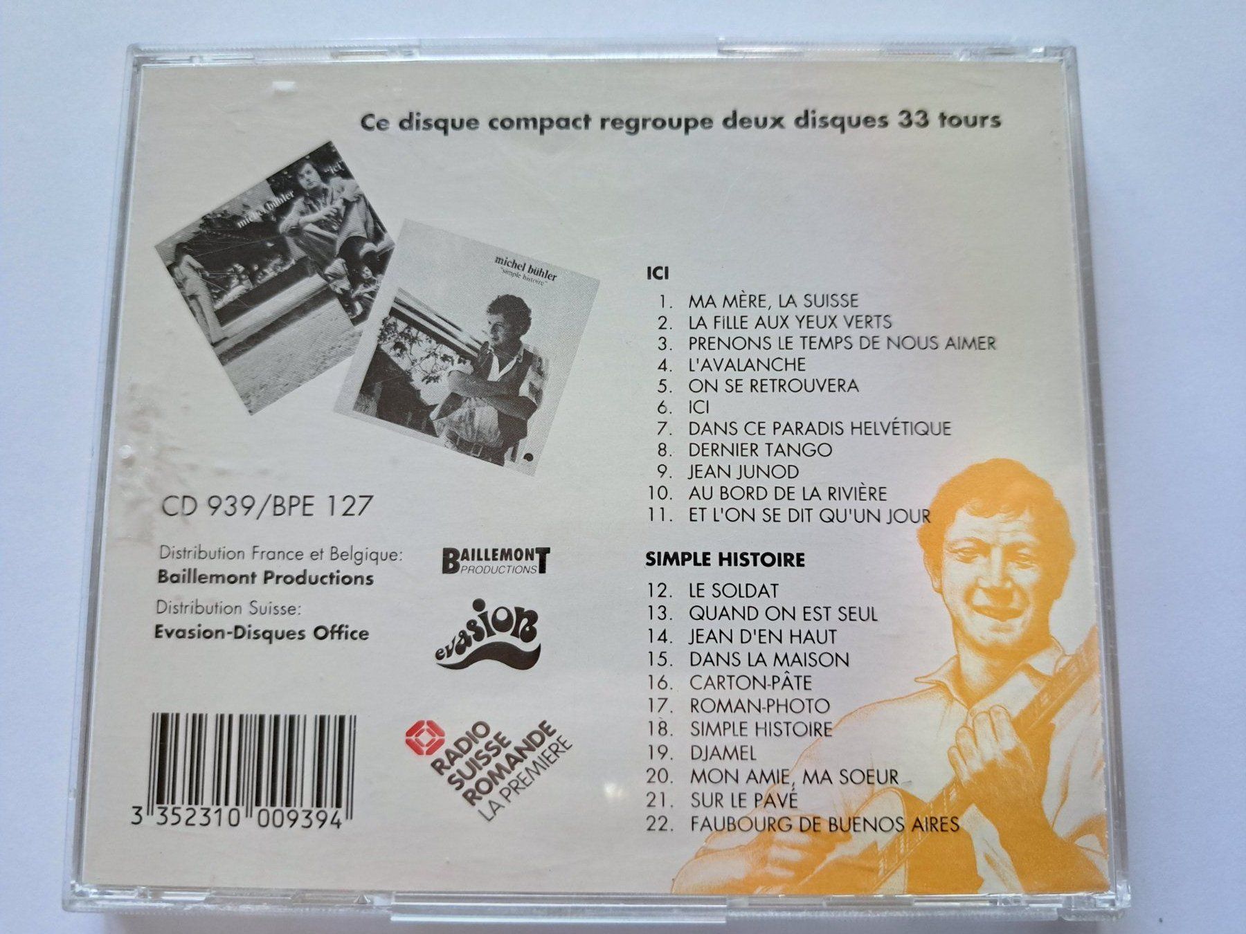 CDs: Cd Michel Bühler - 3 – Gebraucht aus Pully von bro_n52j 1