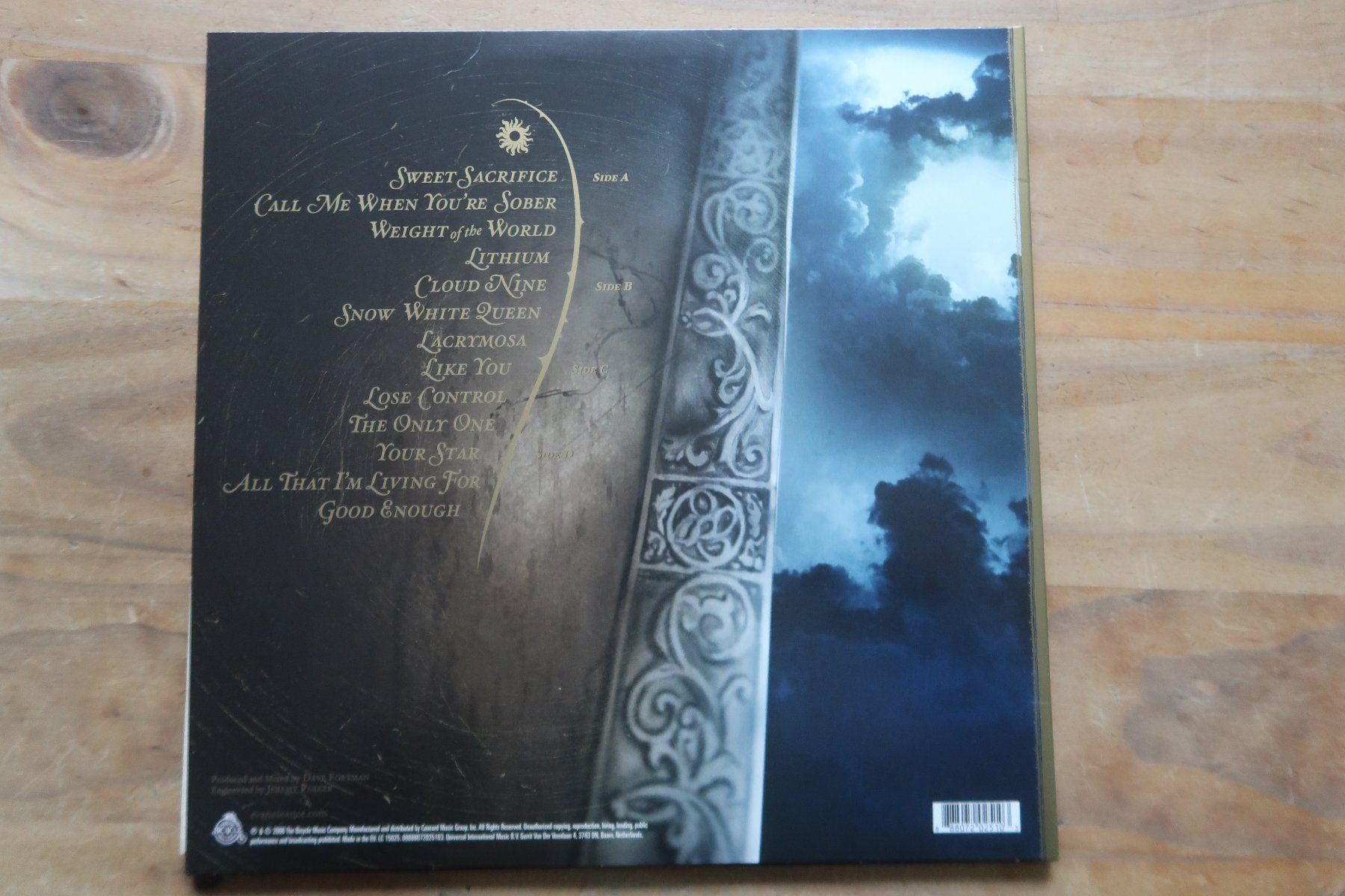 Dischi in vinile: EVANESCENCE - THE OPEN DOOR - 2x VINYL LP – Usato da Basel venduto da Patiscat 1