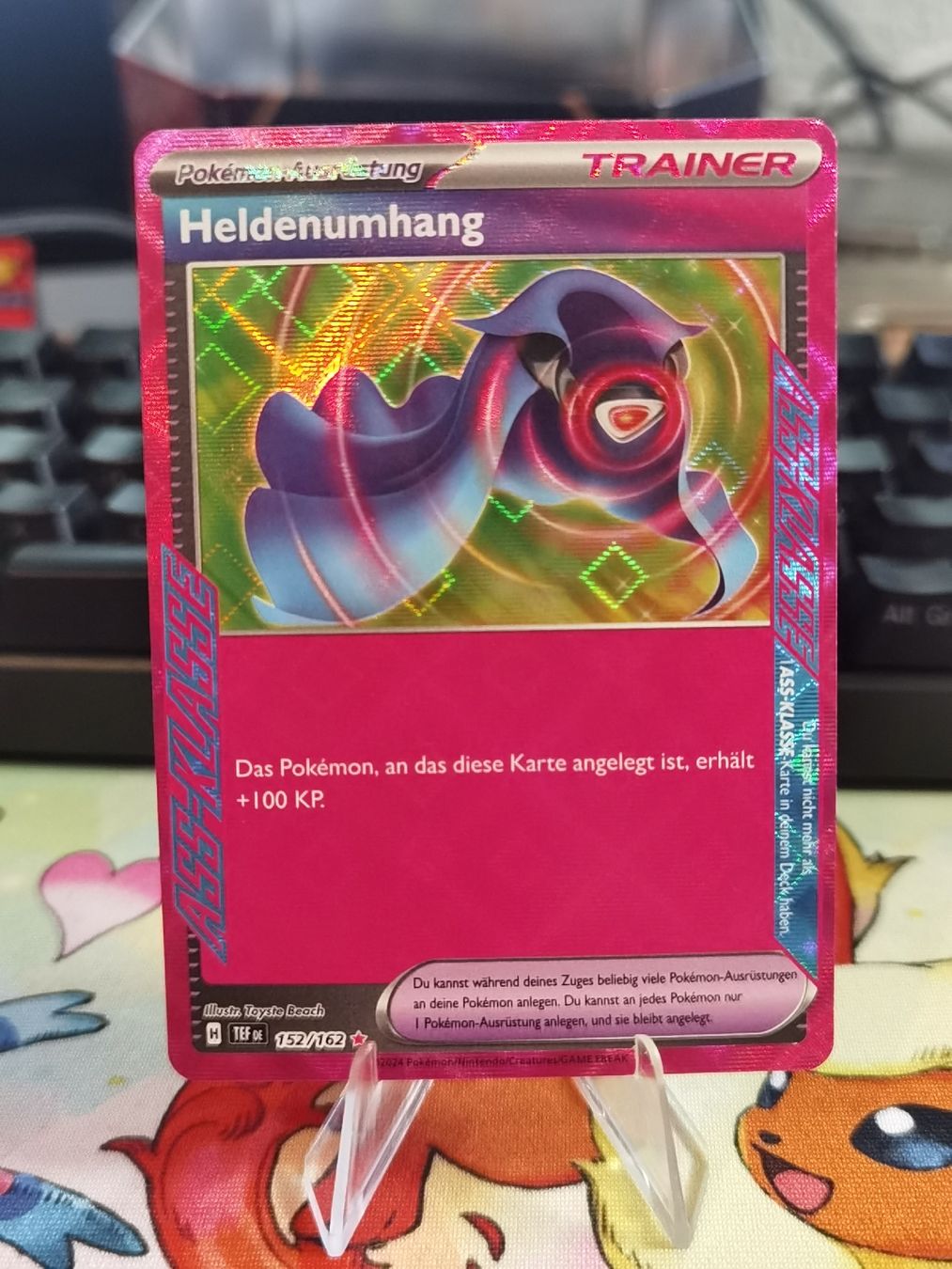 Pokémon Cartes à collectionner: Pokemon Heldenumhang Hero's Cape 152 TEF DE – D'occasion à Zollikofen par Carrpas