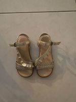 Dior wunderschöne Mädchen-Sandalen Gold Gr. 26