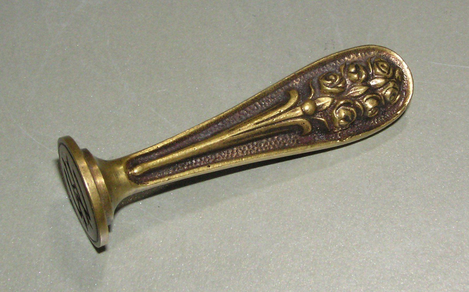 Tampons: JUGENDSTIL PETSCHAFT SIEGELSTEMPEL MESSING – D'occasion à Grenchen par Antique-hunter 1