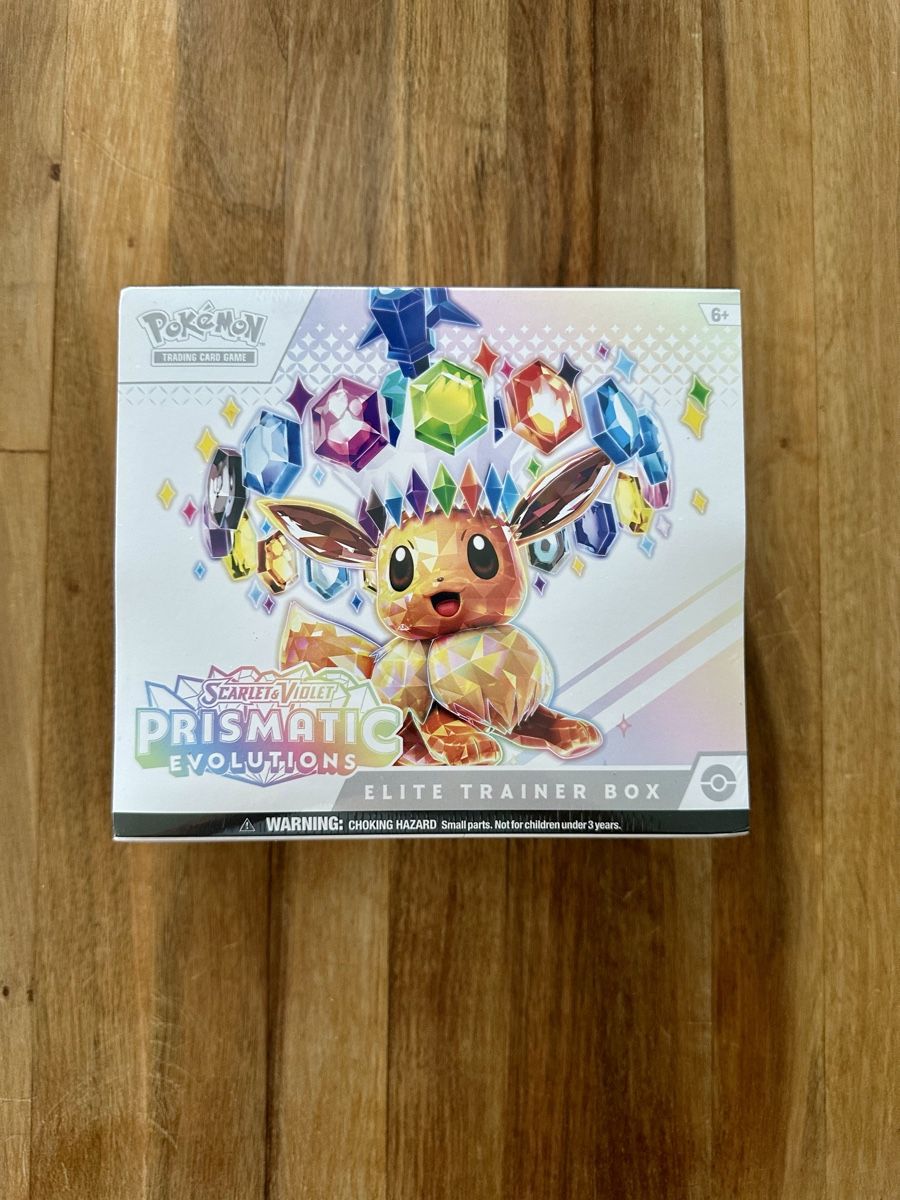 Pokémon Sammelbilder & Trading cards: Pokémon Prismatic Evolutions Elite Trainer Box – Neu und originalverpackt aus Wil SG von shinycardboard