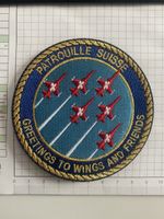 Patrouille Suisse Aufnäher / Patch – “Greetings to Wings and