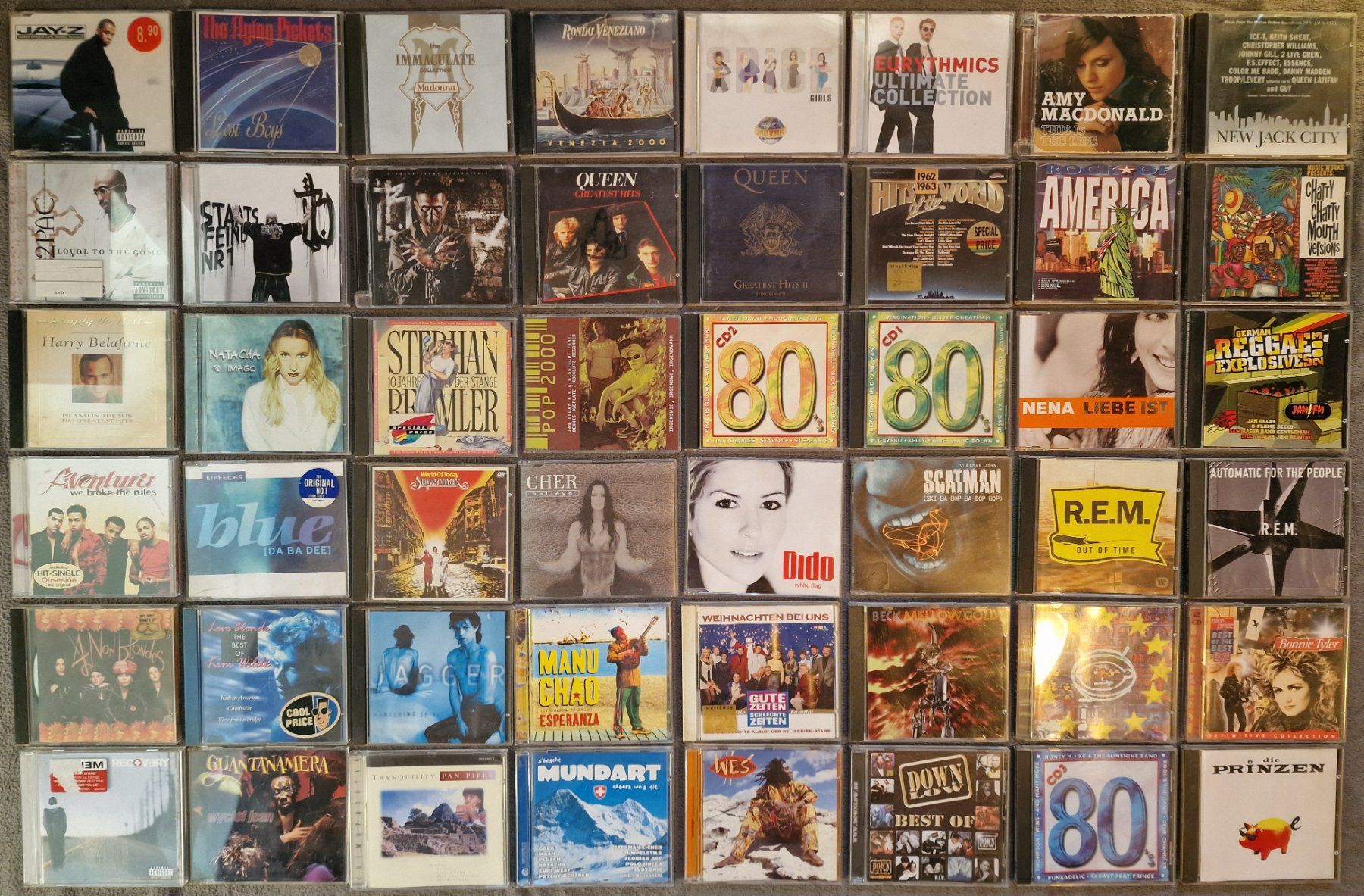 CD: CD-Samlung, von A-Z. Gebraucht, aber funktionstüchtig. – Usato da Niederbipp venduto da Hybris666 1