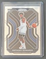 NBA Anthony Edwards 2020-21 Panini Prizm Rookie Card