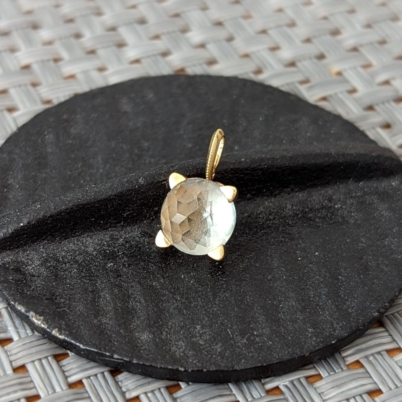 Anhänger: 18K Anhänger mit Grünquarz – Gebraucht aus Zürich von Stonejewelry 1