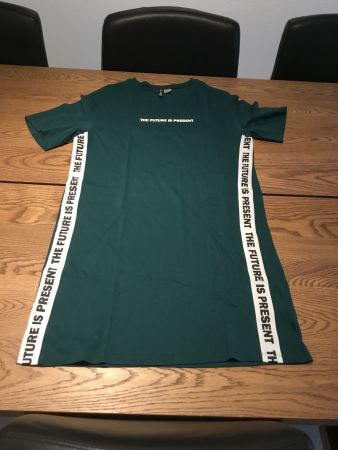 H&M Sommerkleid grün Gr.34