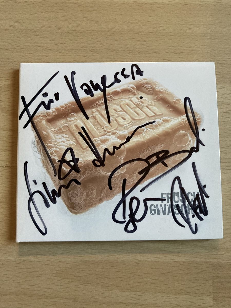 Autografi: CD von Plüsch mit Originalen Unterschriften.  – Usato da Oberkirch LU venduto da Noecat