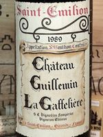 1989 Saint Emilion Chateau Guillemin La Gaffeliere