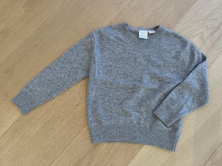 Zara Pullover Grau 100% Kaschmir Grösse 110