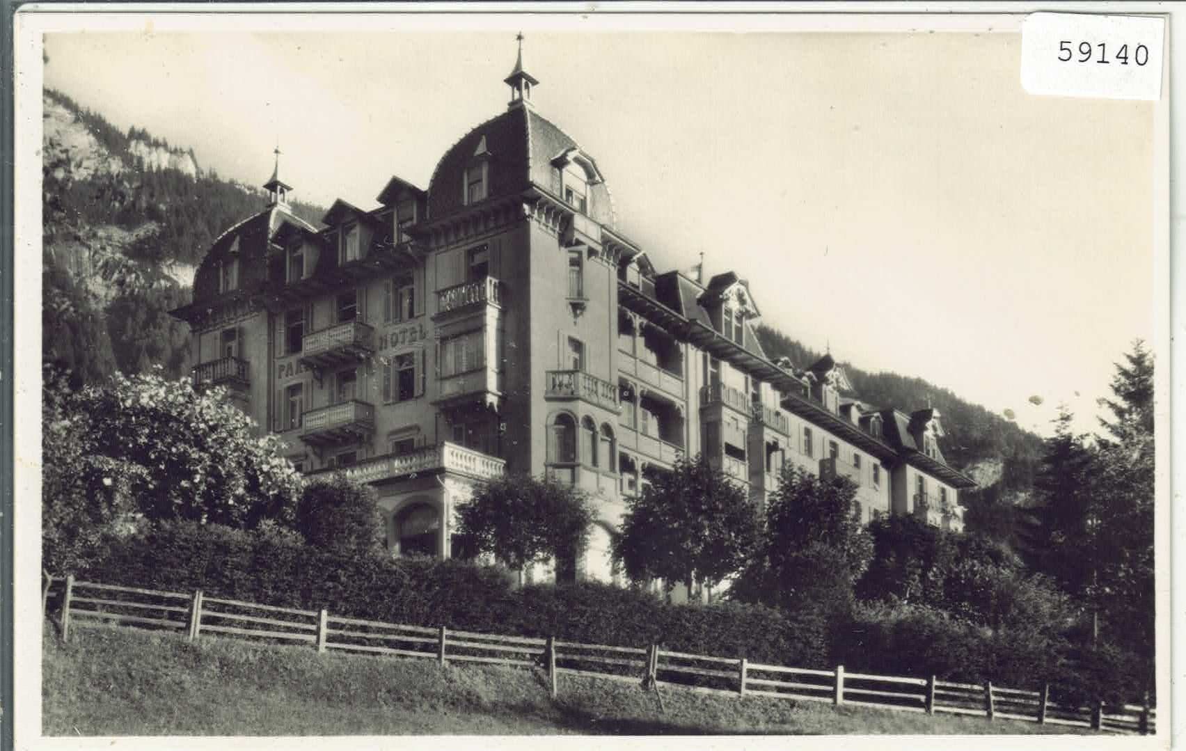 Ansichtskarten: Lungern - Parkhotel – Gebraucht aus Ettingen von Kartenplanet