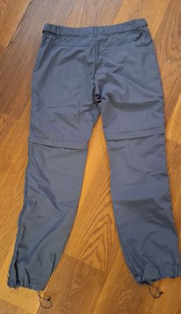 Wanderhose OCK Outdoor grau/blau Grösse 40 zip off
