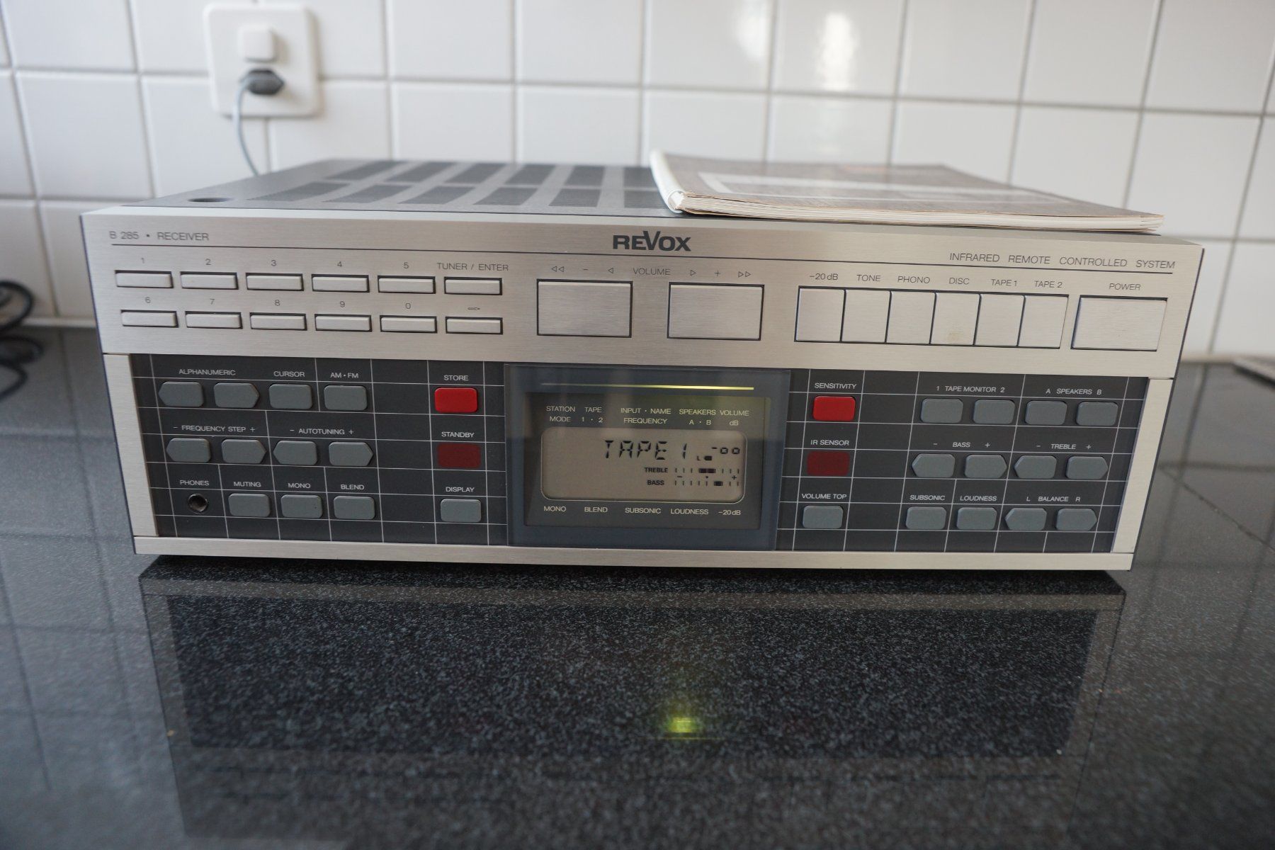 Revox B 285 Receiver, Vintage Hifi Klassiker, funktioniert (Gebraucht ...