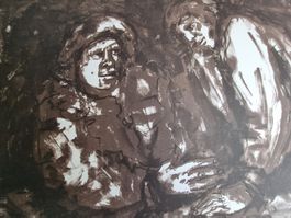 IRMA HEDIGER LITHOGRAPHIE SIGNIERT NUMMERIERT