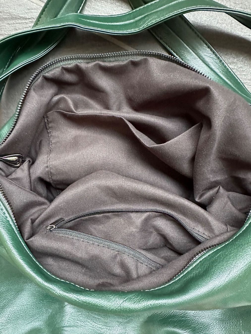 Borse da donna: Handtasche in Petrolgrün – Usato da Küsnacht ZH venduto da Dasdoo 3