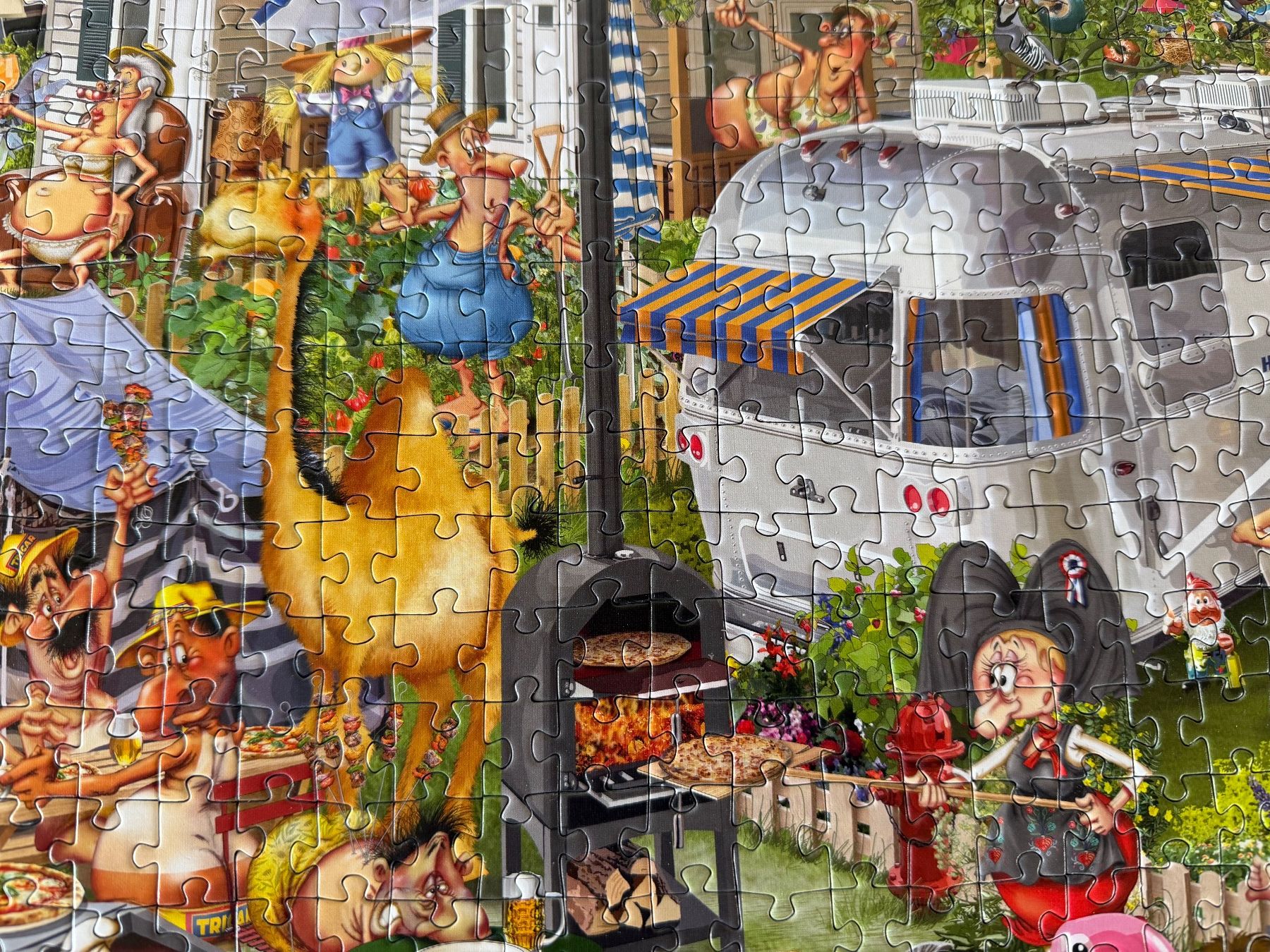 Puzzle: Puzzle Campingplatz Piatnik 1000tlg. – Usato da Schönenberg ZH venduto da zeit8geist 3