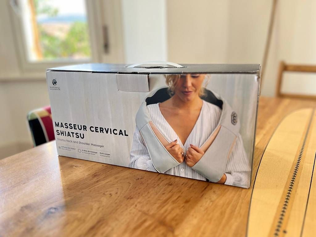 Dispositivi per massaggi: Masseur cervicales shiatsu Nature & Découvertes – Usato da Ballaigues venduto da valfleur