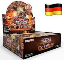Yugioh Display (24) Legacy of Destruction DEUTSCH OVP 1st Ed