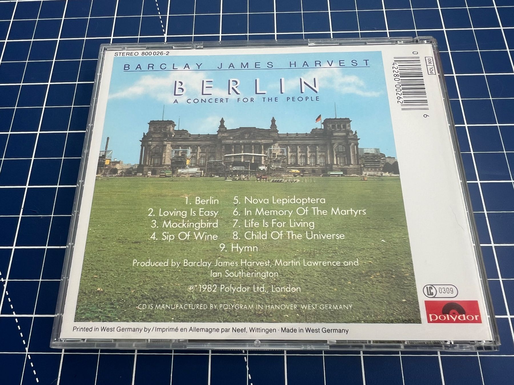 CD: Barclay James Harvest – Berlin – Usato da st.gallen venduto da sophiephie 2