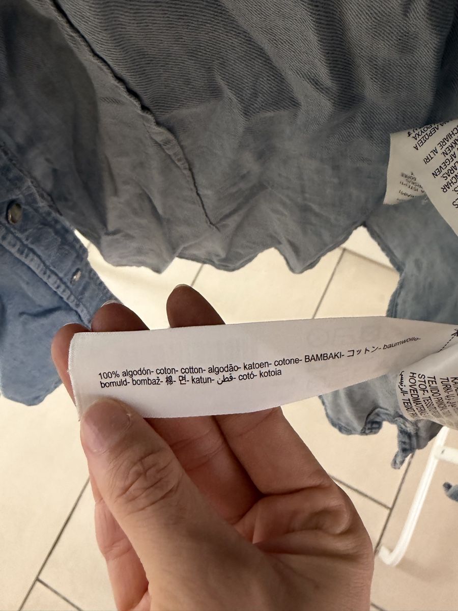 Massimo Dutti Blusen: Jeanshemd Massimodutti – Neu (gemäss Beschreibung) aus Zürich von malo_8 2