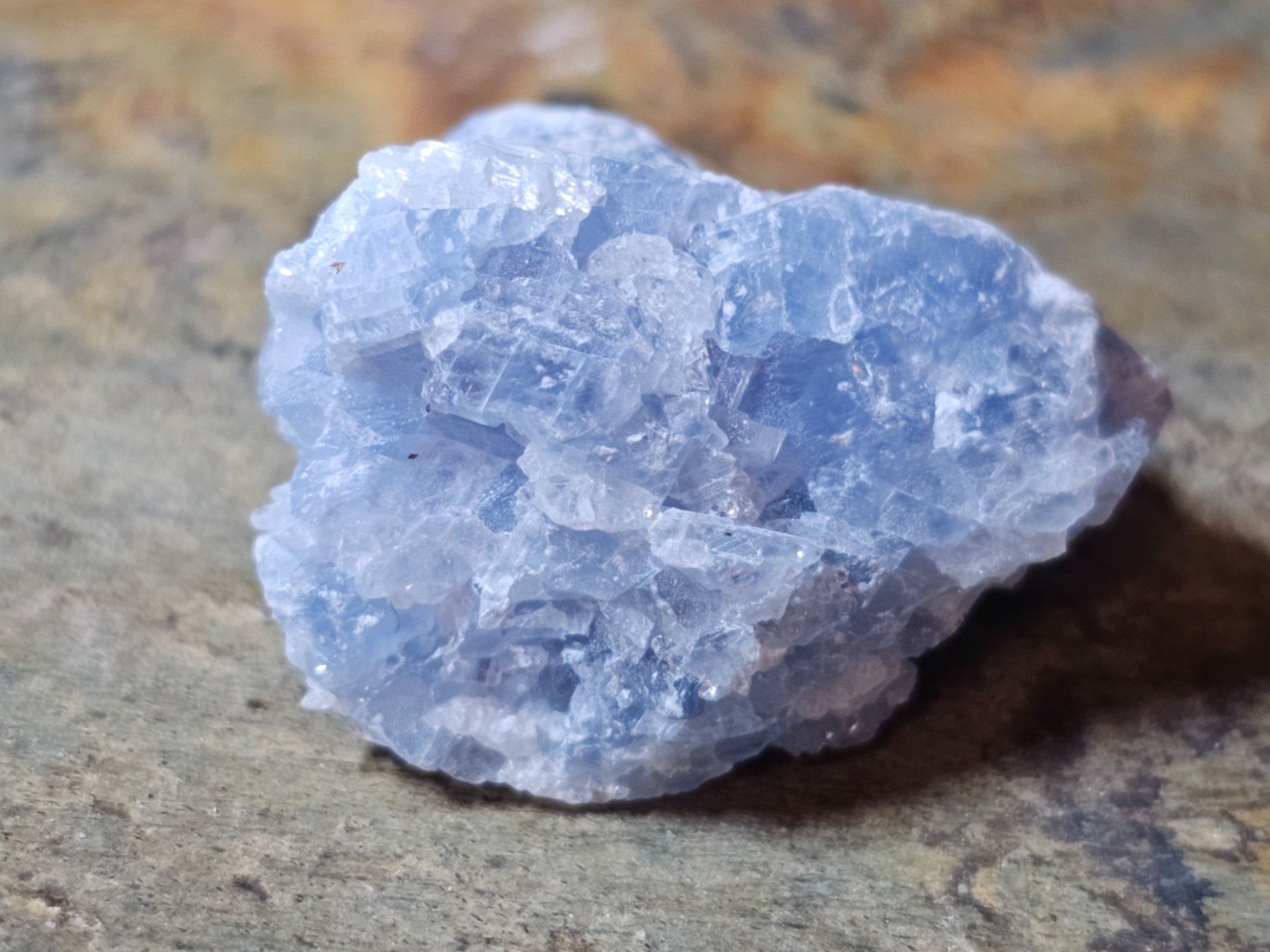 Minerali & Pietre curative: 9gr Calzit Calcith hellblau Heilwasser Kalzit Heilstein – Nuovo (secondo la descrizione) da Riedt b. Erlen venduto da Gottestraene