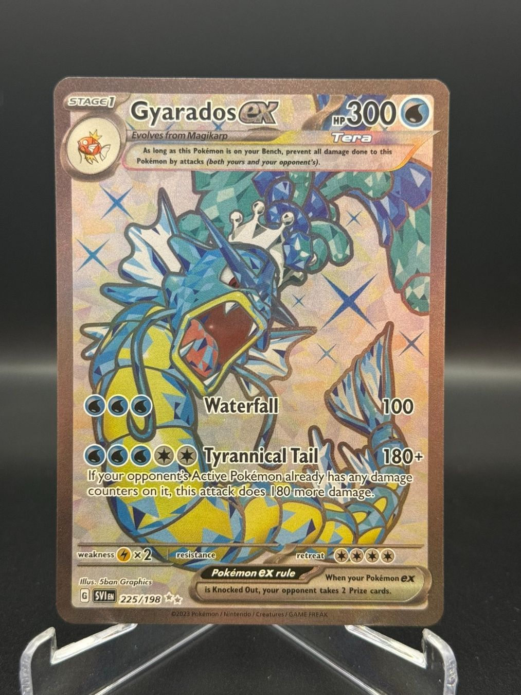 Pokémon Carte collezionabili: Gyarados ex (SVI 225) – Usato da Birmensdorf ZH venduto da SnorlaxMail