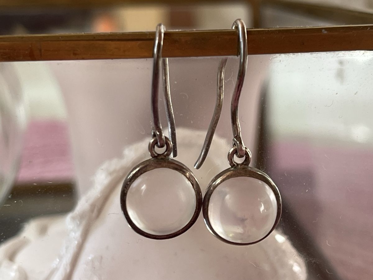 Ohrringe & -stecker: Ohrhänger 925 Silber mit Mondstein  – Gebraucht aus Hettiswil von CoWa1974 1