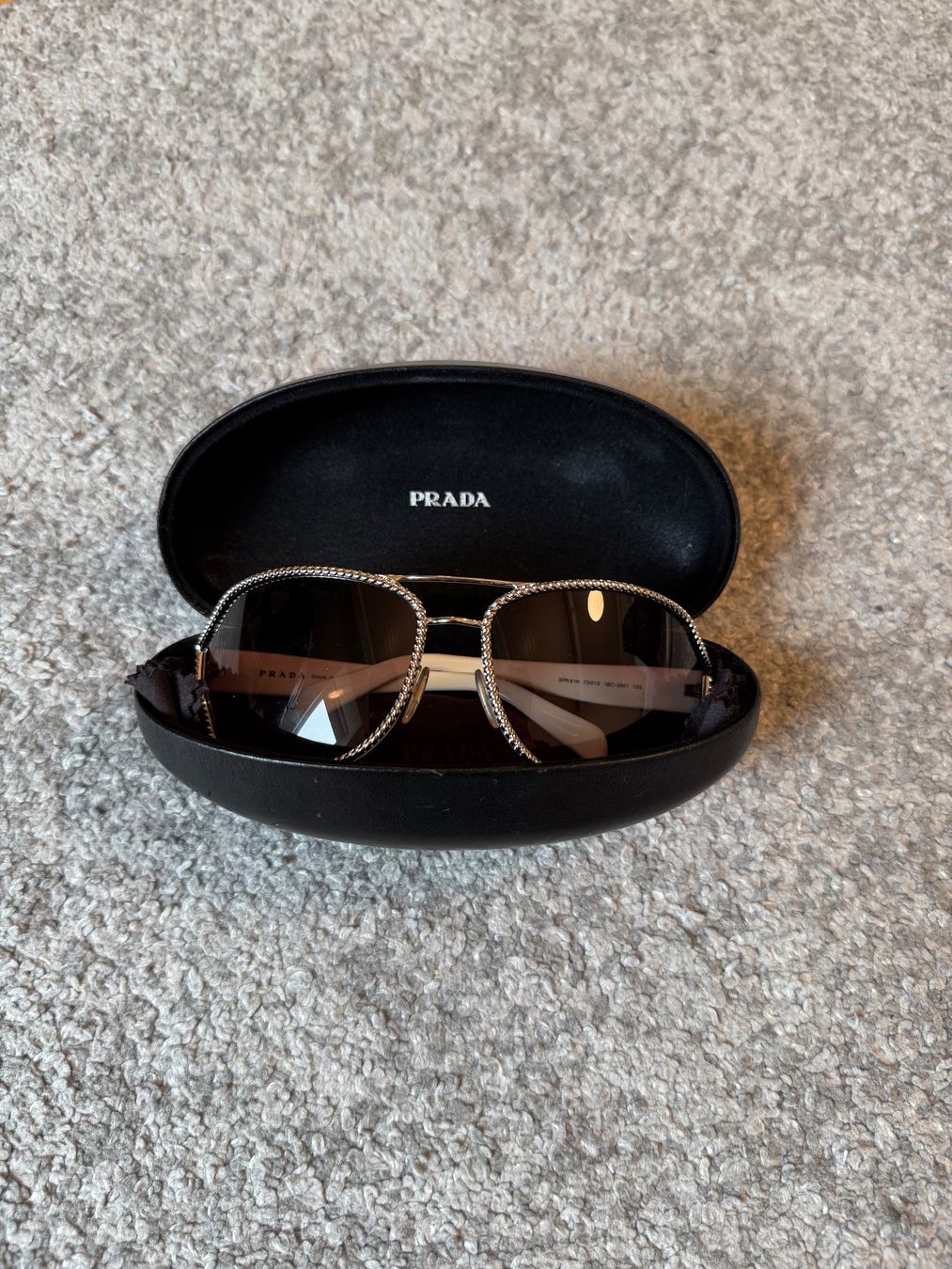 Prada Occhiali & Lenti: Vintage Prada Aviator Sonnenbrille – Usato da Pfaffhausen venduto da Voe
