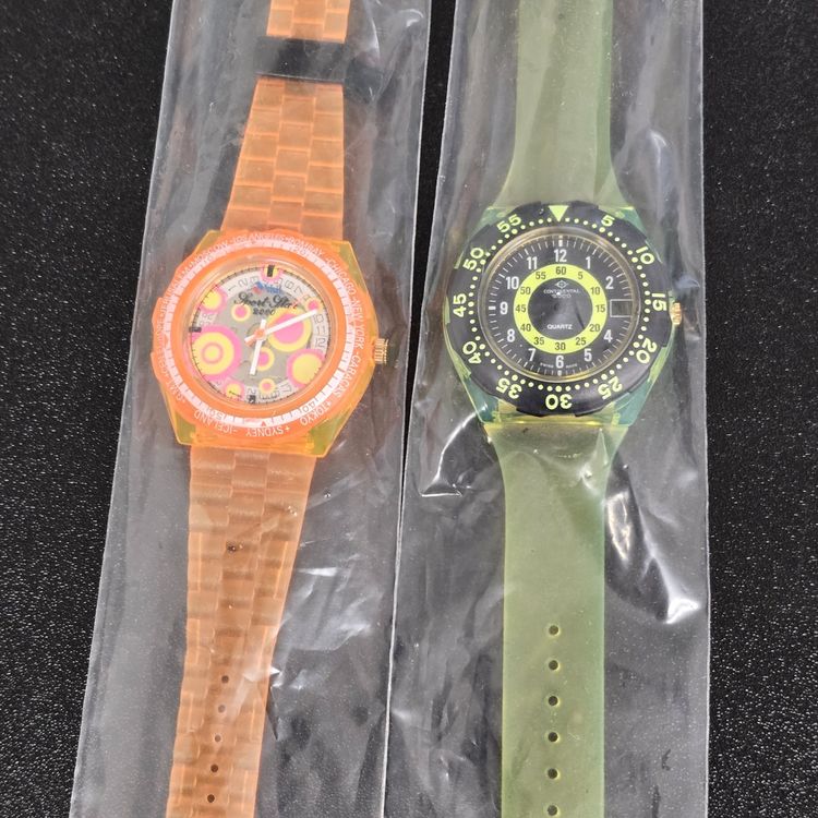 Lot De 2 Montres Sector 550 Match - Fabriquées En Suisse, Bracelet Deux Tons, Neuves Avec étiquettes