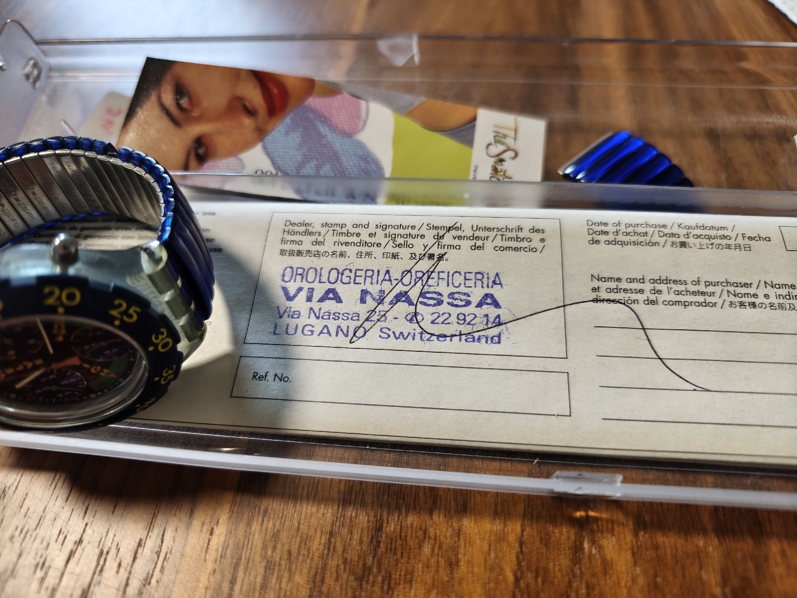 Swatch Orologi: Aqua Chrono Swatch 1995 – Usato da Aesch BL venduto da Refurber 3