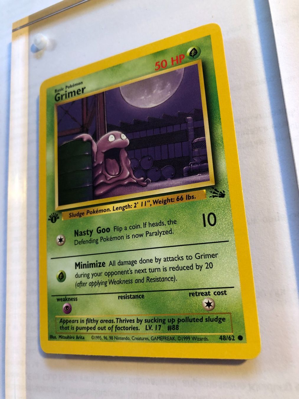 Sammelbilder & Trading cards: Grimer 1st Fossil - MINT - ab 1.- – Gebraucht aus Giubiasco von dan_pr8b 2