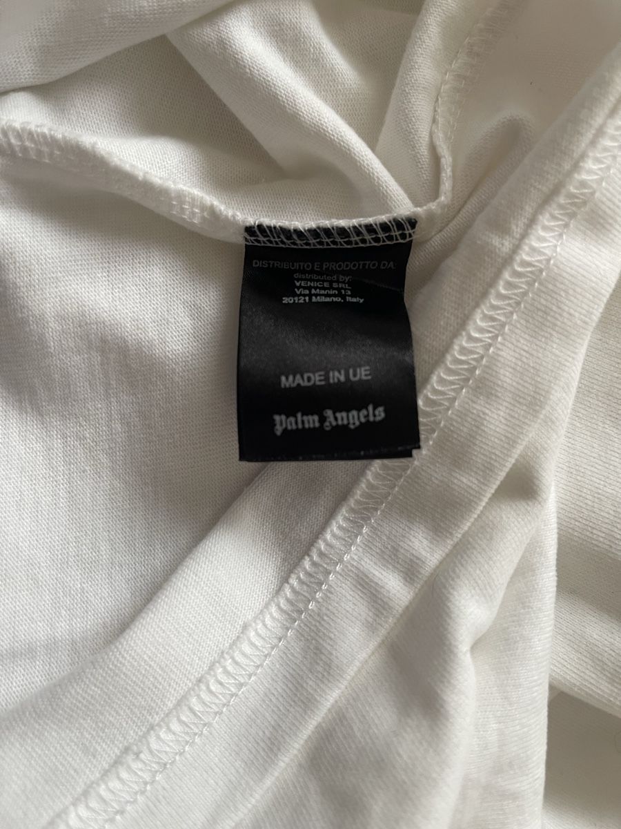 Palm Angels T-Shirts: Palm Angels Tshirt weiss – Gebraucht aus Kriens von MM_FashionFusion 3