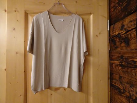 Uni beiges T'shirt Made in Italy Gr. XL - 426238