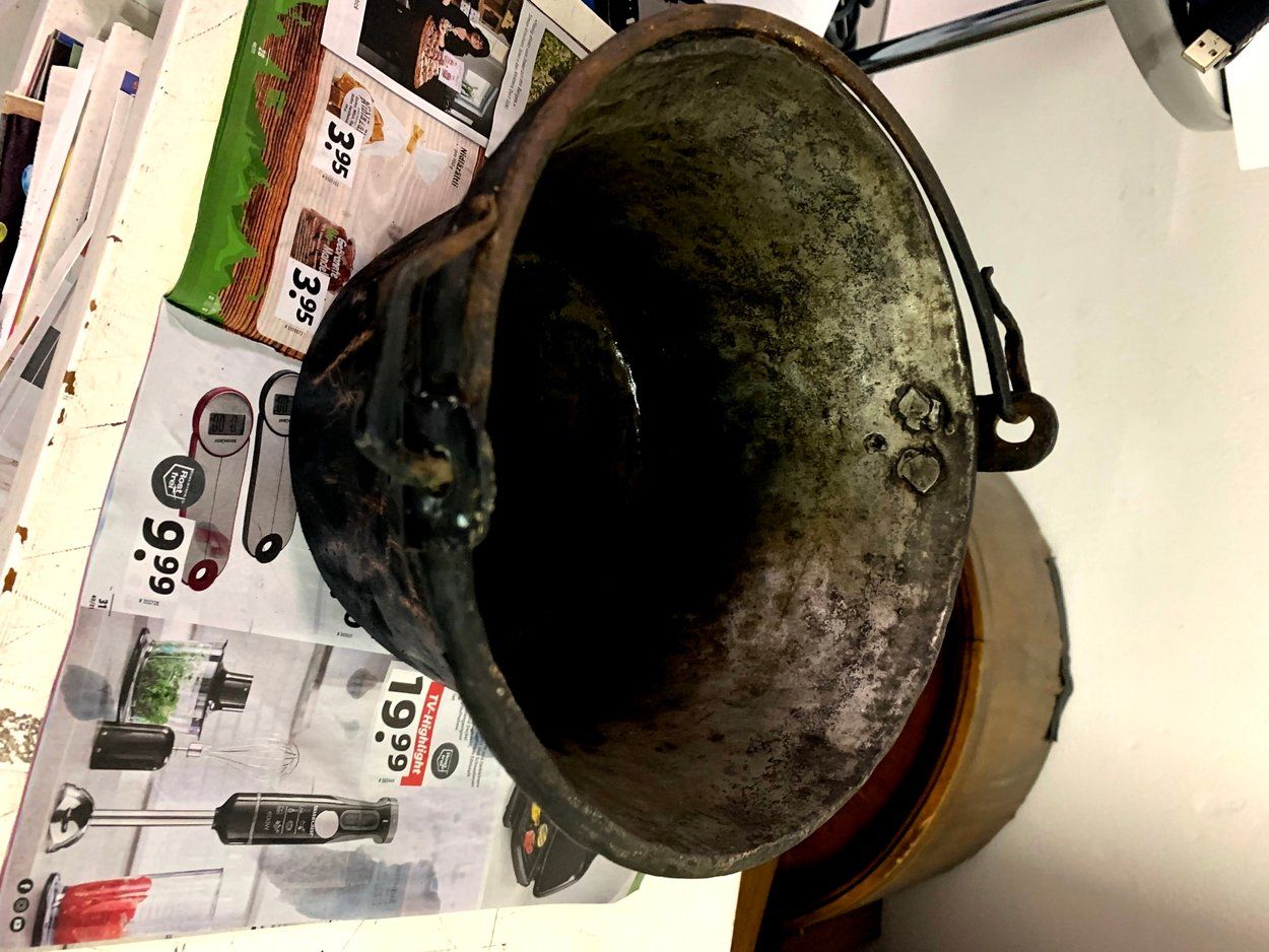 Poêles: Antik Messing Pfanne ohne Deckel – D'occasion à Emmen par newcar4you 1