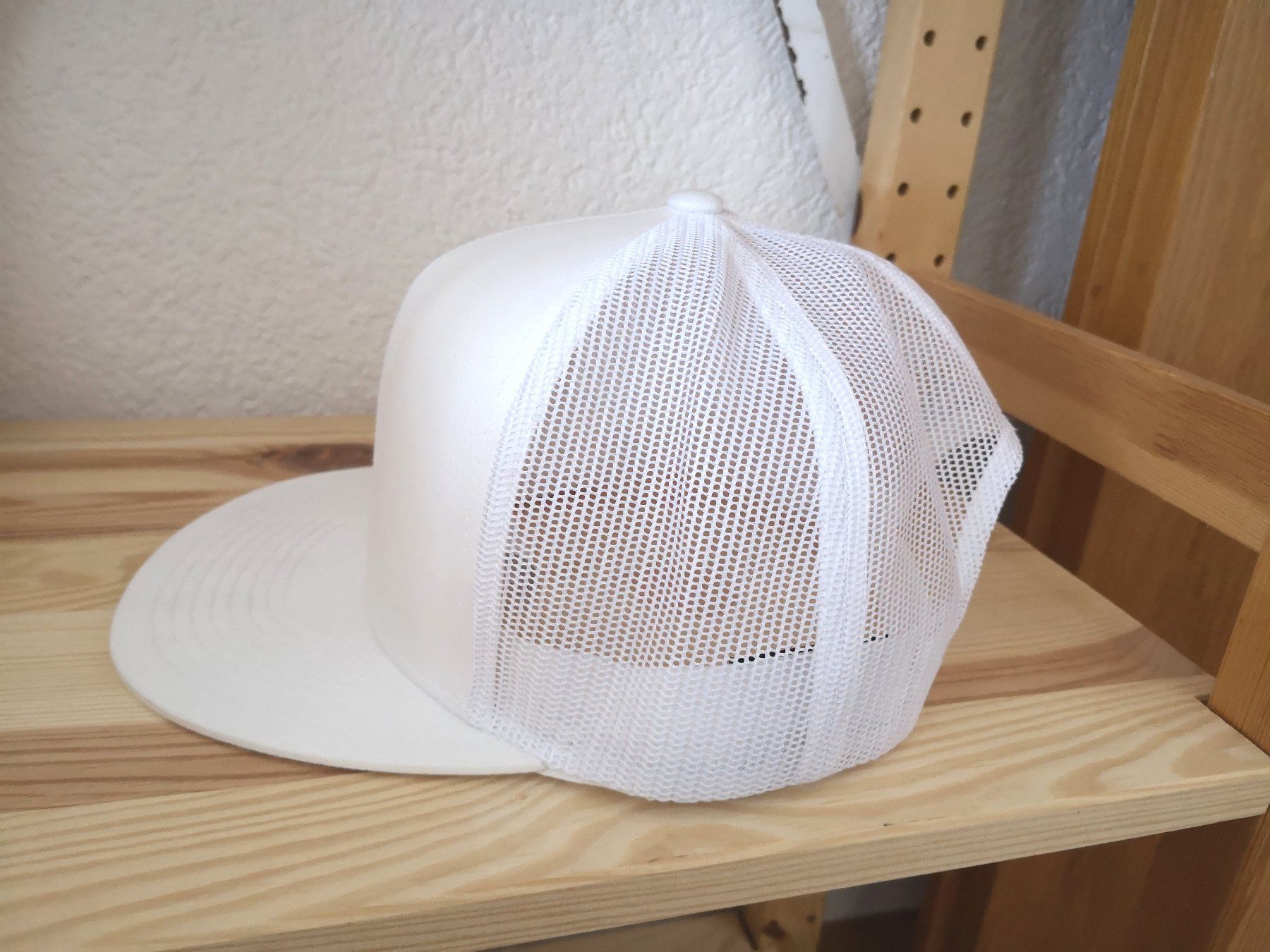 Copricapi, berretti & cappellini: YUPOONG Cap weiss unisex – Nuovo (secondo la descrizione) da Münsingen venduto da Nik_und_Kat 3