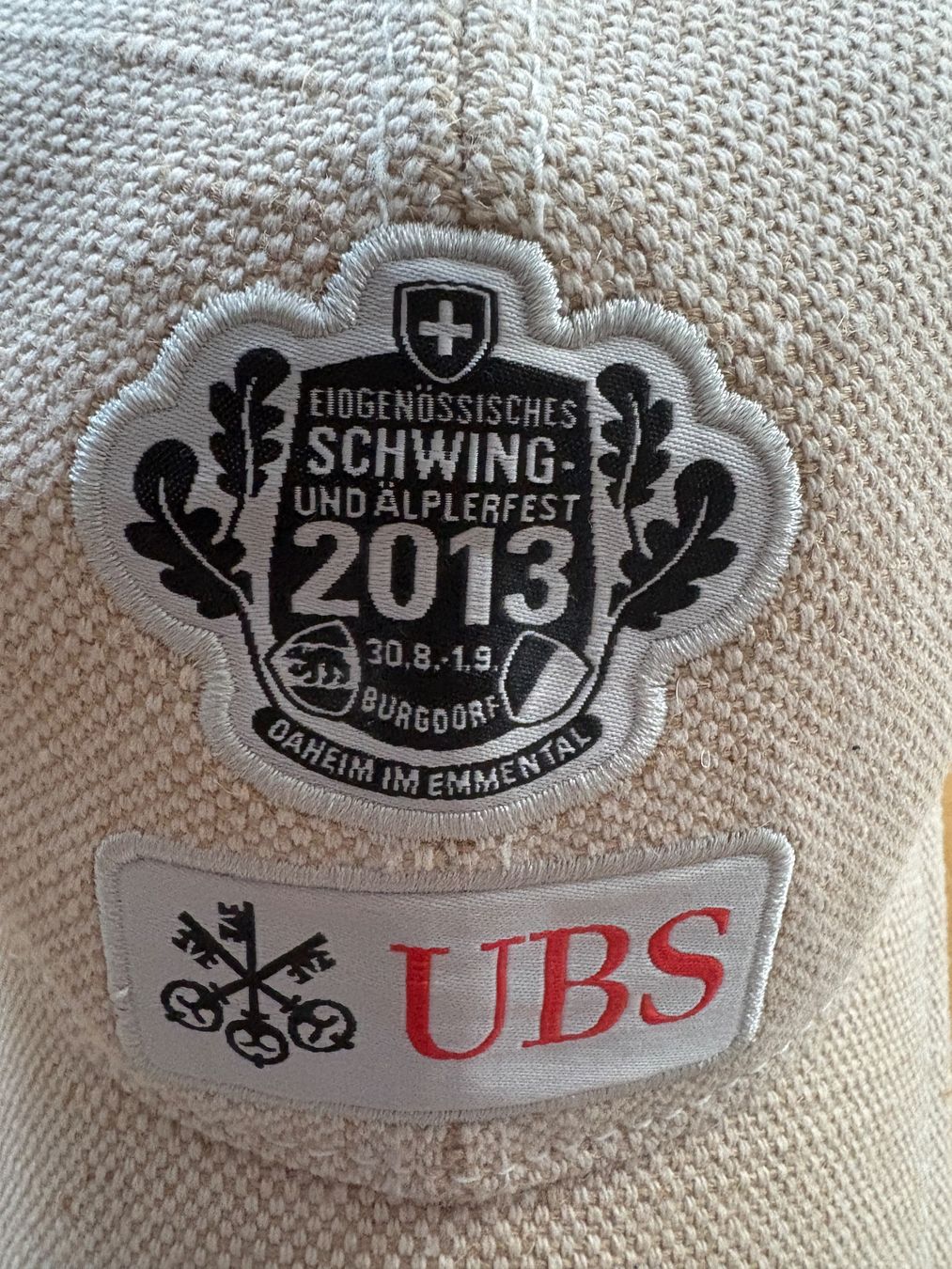 UBS Copricapi, berretti & cappellini: ESAF 2013 Mütze – Usato da Auenstein venduto da 5222 1