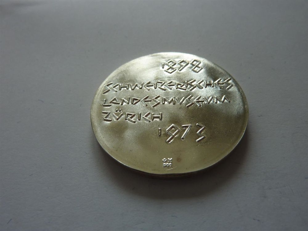 Erni- Silbermedaille; Landesmuseum 1973 5